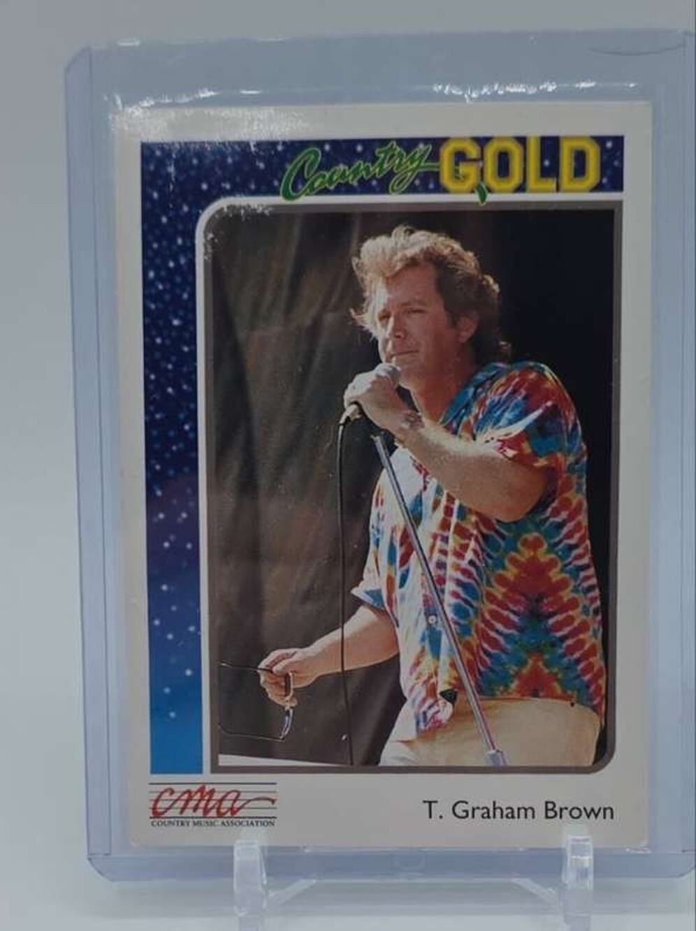 1992 Sterling Country Gold #64 T. Graham Brown Card